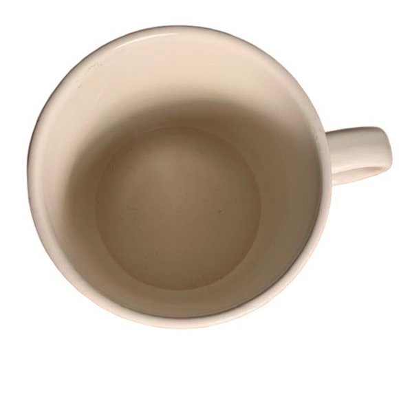 Rae Dunn - "Enjoy" Coffee Mug Pottery Cream Ivory Artesian Collection - Picture 3 of 6